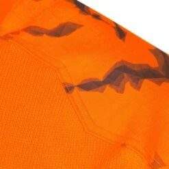 Pull Chasse Renfort Orange Fluo 500 -Chasse Fournitures Boutique pull chasse renfort orange fluo 500 7
