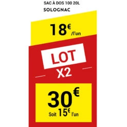 SAC 20L TACTIQUE 100 Noir -Chasse Fournitures Boutique sac 20l tactique 100 noir 9