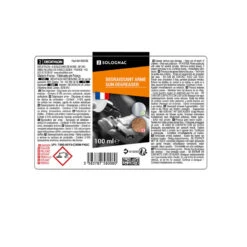SOLVANT DEGRAISSANT POUR ARME 100 5 SOLVANT DEGRAISSANT POUR ARME 100 -Chasse Fournitures Boutique solvant degraissant pour arme 100 2