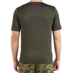 T-shirt Chasse Manches Courtes Léger Et Respirant Homme - 500 Vert -Chasse Fournitures Boutique t shirt chasse manches courtes leger et respirant homme 500 vert 3