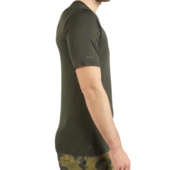 T-shirt Chasse Manches Courtes Léger Et Respirant Homme - 500 Vert -Chasse Fournitures Boutique t shirt chasse manches courtes leger et respirant homme 500 vert 5