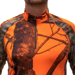 T-SHIRT CHASSE RESPIRANT MANCHES LONGUES CAMOUFLAGE FLUO 500 14 T-SHIRT CHASSE RESPIRANT MANCHES LONGUES CAMOUFLAGE FLUO 500 -Chasse Fournitures Boutique t shirt chasse respirant manches longues camouflage fluo 500 6