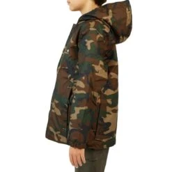 Veste Chasse Chaude 100 Junior Camouflage Vert -Chasse Fournitures Boutique veste chasse chaude 100 junior camouflage vert 3