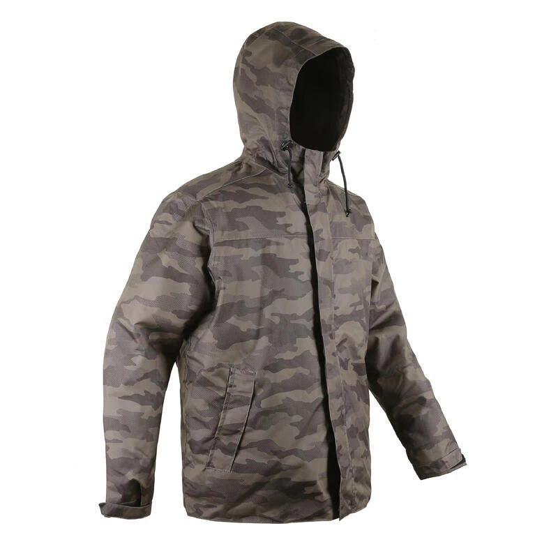 VESTE CHASSE CHAUDE IMPERMEABLE CAMOUFLAGE HALFTONE 100 1 VESTE CHASSE CHAUDE IMPERMEABLE CAMOUFLAGE HALFTONE 100