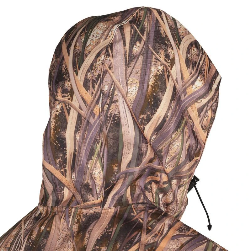 Veste Chasse Imperméable 100 Camouflage Marais 6 Veste Chasse Imperméable 100 Camouflage Marais – Image 6