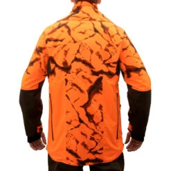 VESTE CHASSE RESISTANTE IMPERMEABLE ORANGE FLUO SUPERTRACK 900 LIGHT 19 VESTE CHASSE RESISTANTE IMPERMEABLE ORANGE FLUO SUPERTRACK 900 LIGHT -Chasse Fournitures Boutique veste chasse resistante impermeable orange fluo supertrack 900 light 9