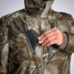 Veste Chasse Silencieuse Imperméable Chaude Camouflage Treemetic 900 -Chasse Fournitures Boutique veste chasse silencieuse impermeable chaude camouflage treemetic 900 7