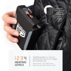 Veste Matelassée Avec Technologie Coupe Ajustée -Chasse Fournitures Boutique veste matelassee avec technologie coupe ajustee 4