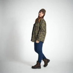 VESTE MOUTONNÉE TYPE SURCHEMISE 500 CAMO -Chasse Fournitures Boutique veste moutonnee type surchemise 500 camo 2