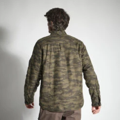 VESTE MOUTONNÉE TYPE SURCHEMISE 500 CAMO -Chasse Fournitures Boutique veste moutonnee type surchemise 500 camo 3