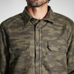 VESTE MOUTONNÉE TYPE SURCHEMISE 500 CAMO -Chasse Fournitures Boutique veste moutonnee type surchemise 500 camo 6