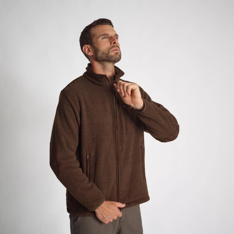 VESTE POLAIRE PRESLY VERNEY CARRON MARRON 4 VESTE POLAIRE PRESLY VERNEY CARRON MARRON – Image 4