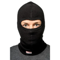 Woolpower Balaclava Merino 200 - Noir -Chasse Fournitures Boutique woolpower balaclava merino 200 noir 2