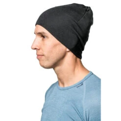 Woolpower Bonnet Merino LITE - Noir -Chasse Fournitures Boutique woolpower bonnet merino lite noir 2
