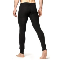 Woolpower Merino Base Layer Long Johns 200 - Avec Gulp - Noir -Chasse Fournitures Boutique woolpower merino base layer long johns 200 avec gulp noir 2