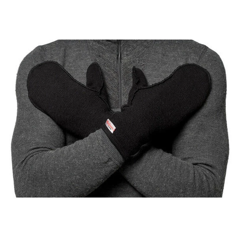 Woolpower Moufles Merino Thin 400 - Gants - Noir 3 Woolpower Moufles Merino Thin 400 - Gants - Noir – Image 3